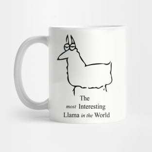 Most Interesting Llama Mug